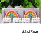 CCINEE Rainbow Resin Multiple Styles Diy Resin Accessories DIY Craft Supplies