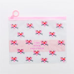 Kawaii Leopard Unicorn Transparent Pencil Case Cosmetic Bag School Office Supplies Document Bag File Folder Stationery Organizer