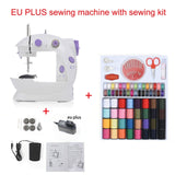 Electric Mini Sewing Machine  Home Hand Machine To Sew Speed Adjustment  Light Handheld Sewing Machine maquina de costura coser