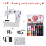 Electric Mini Sewing Machine  Home Hand Machine To Sew Speed Adjustment  Light Handheld Sewing Machine maquina de costura coser