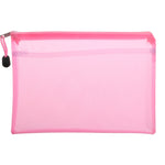 1pc Folder for documents Capacity A5 Zipper File Pocket Storage Organizer Office School Waterproof