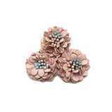 CHENGRUI F91,3cm,cloth flower,patches,patches for clothes,diy craft supplies,craft material,craft supplies,4pcs/bag