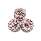 CHENGRUI F91,3cm,cloth flower,patches,patches for clothes,diy craft supplies,craft material,craft supplies,4pcs/bag