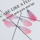 20PCs Organza Ethereal Butterfly Dragonfly Animal Wing For DIY Craft Patchwork Sewing Supplies jewelry making garment accessory