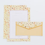 9pcs/lot Lovely Writing Stationery Paper with envelopes for invitation letter paper Envelope Seal Sticker School Office Supplies